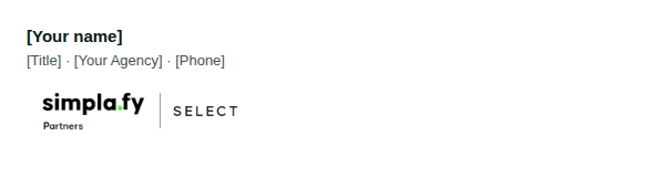 E-mail signature
